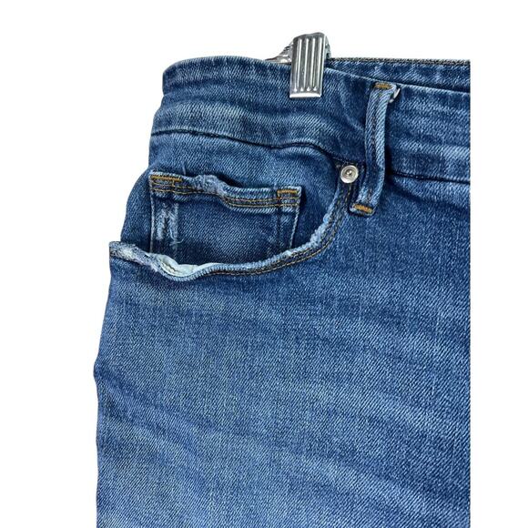 Good American Women's Jeans Frayed Hem Size 16 - Picture 7 of 15